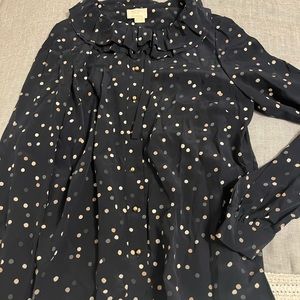 Kate Spade polkadot blouse